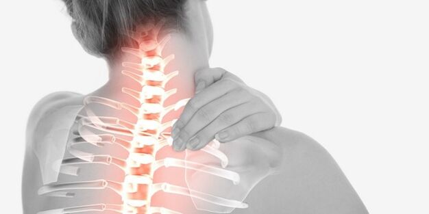 kaklo skausmas dėl osteochondrozės